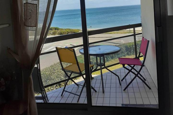 Gîte pour 4 personnes, avec balcon dans Plage Du Porigo