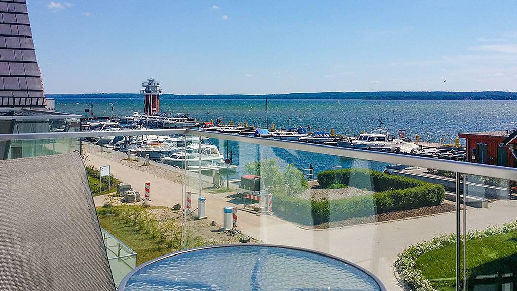 Entire holiday apartment, D 047.022A - Hafenflair Haus 4 Og (Typ 2 Balkone) in Plau am See, Ludwigslust-Parchim region