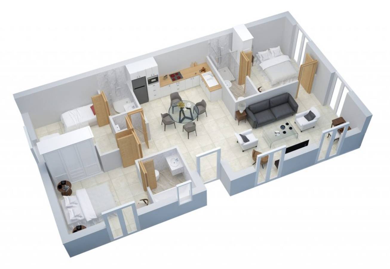 Appartement entier, Appartement Oréade  in Montauroux, Côte méditerranéenne (France)