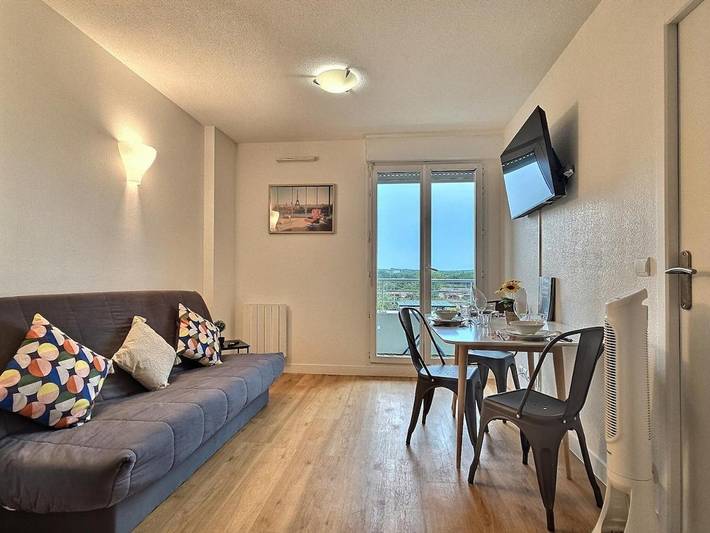 Apartamento de vacaciones para 3 personas, con vistas y balcón - 1