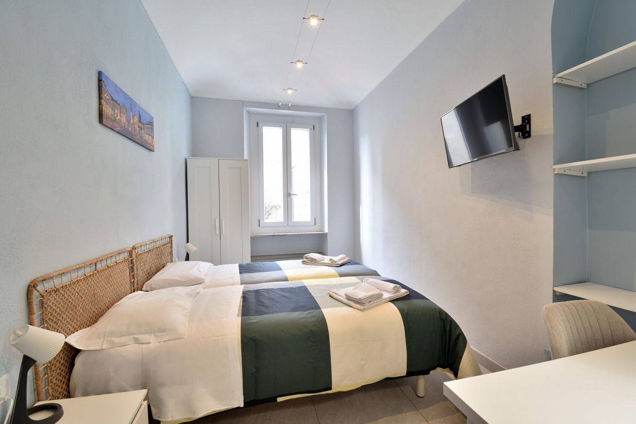 Appartement entier, Appartement de vacances pour 4 personnes avec balcon/terrasse in Turin, Province de Turin