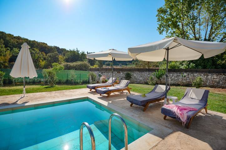 Villa mit pool für 5 Personen, mit Garten auf Korfu - 2