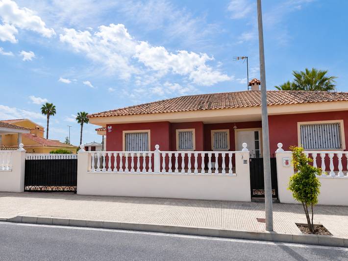 Vakantiehuis voor 6 personen, met tuin in San Fulgencio