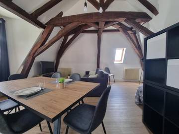Gîte pour 6 personnes, avec vue à Chinon