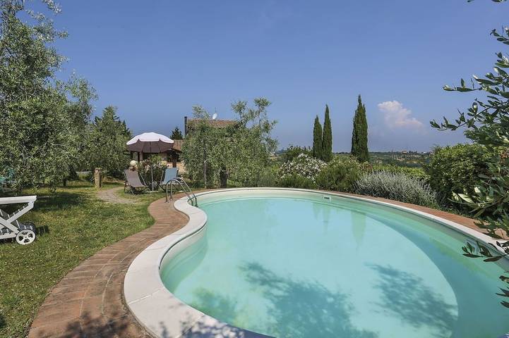 Villa per 12 persone, con giardino in San Miniato