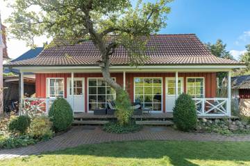 Ferienhaus für 2 Personen, mit Terrasse und Garten, mit Haustier an der Kieler Bucht