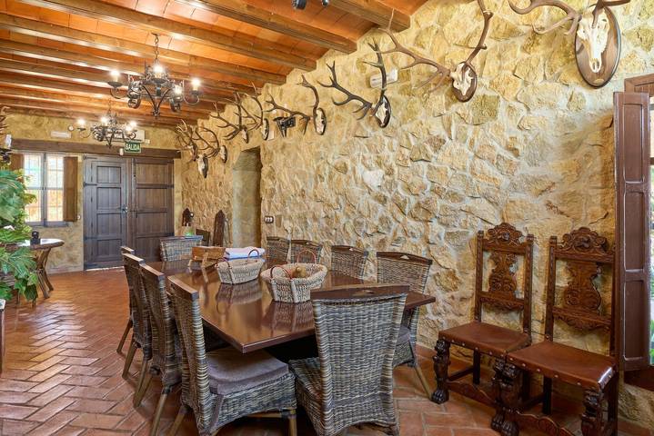 Casa Rural 'Obejuelo - Pedroches' mit Pool, WLAN und Klimaanlage in Villanueva de Córdoba, Sierra Morena