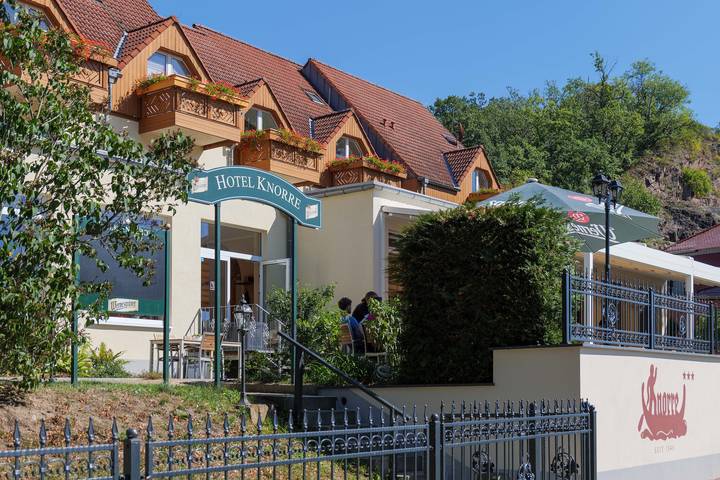 Hotel & Restaurant Knorre - Doppelzimmer (auch zur Einzelnutzung) in Meißen, Meißen Region