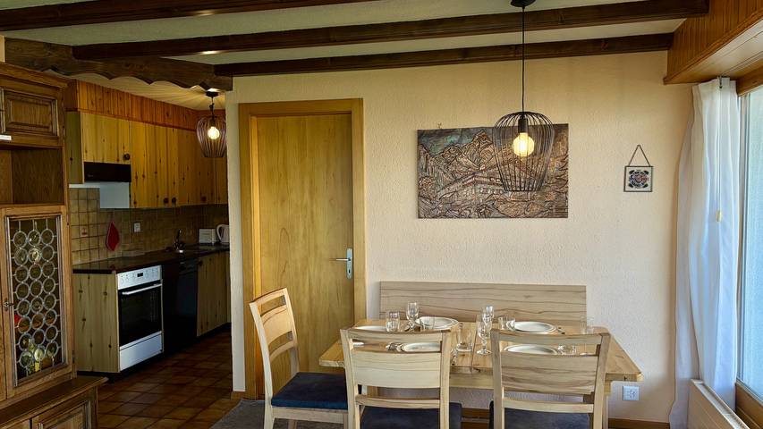 Appartement entier, Orée du Bois Ob D0 - Calm apartment 6 pers in Salins (Sion), Sion