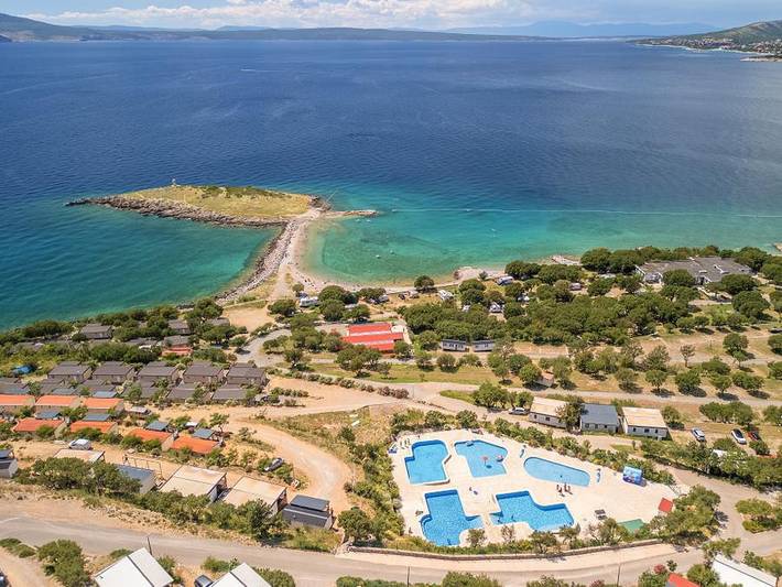 Casa mobile per 6 persone, con Terrazza e Piscina per bambini in Croazia