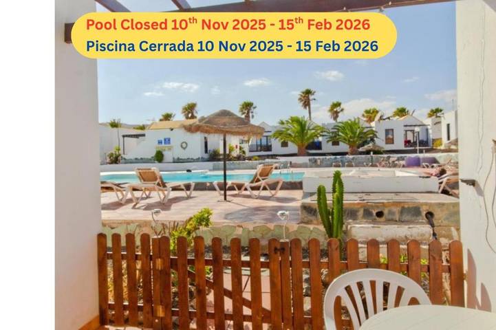 Apartamento de vacaciones para 2 personas, con piscina y jardín - 1