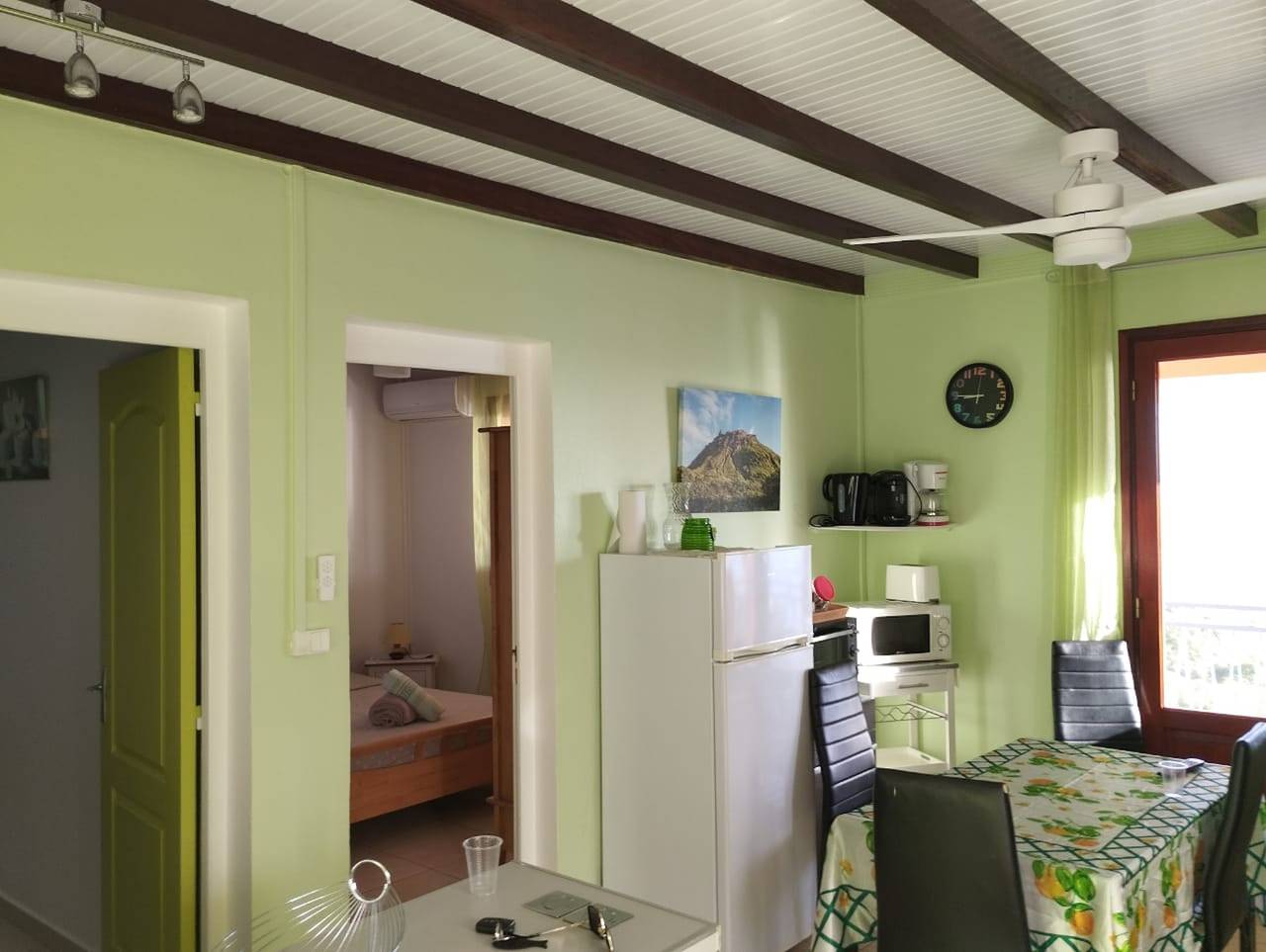 Entire apartment, Comfortable Apartment with Sea View in Bouillante, 50 m² in Bouillante, Guadeloupe (Caribbean)