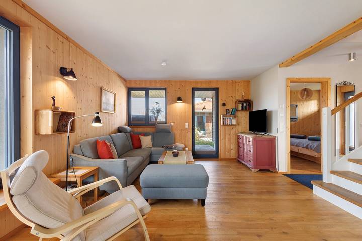 Ferienhaus für 6 Personen, mit Garten und Sauna, mit Haustier in Damshagen
