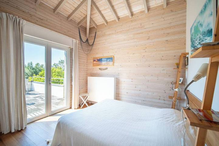 Location de vacances pour 10 personnes, avec jardin dans Réserve naturelle du Courant d'Huchet - 4