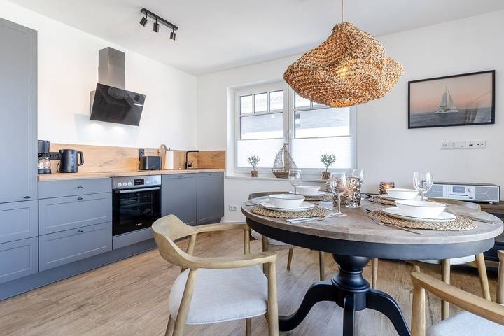 Ganze Wohnung, Fewo Porthouse Whg. 4 Büsum – Hafenlage, Balkon & Hund erlaubt in Hafen Büsum, Büsum