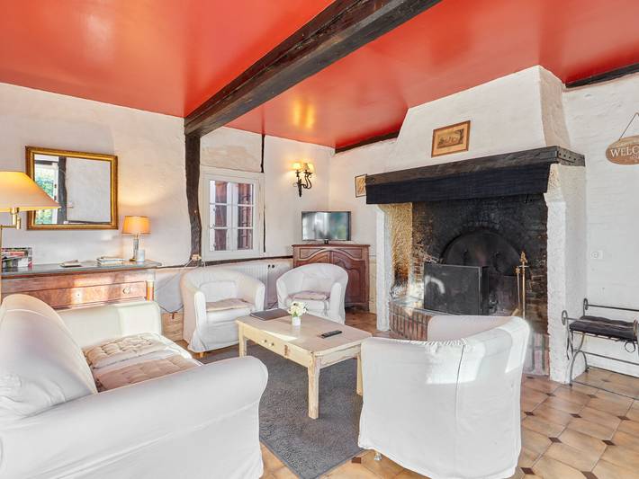 Location de vacances pour 5 personnes, avec jardin à Normanville