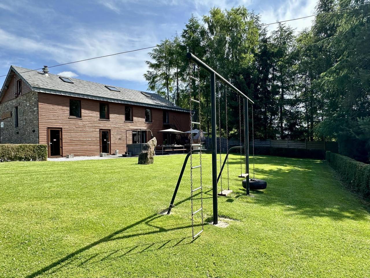 Landhaus mit Whirlpool, Sauna und Spielen in Montleban, Gouvy