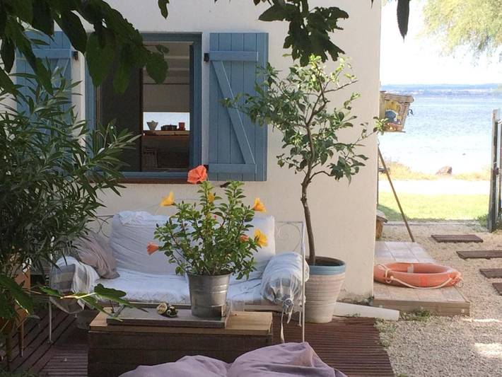 Maison d’hôte pour 2 personnes, avec Terrasse et Jardin ainsi que Vue sur le lac et Vue à Sète