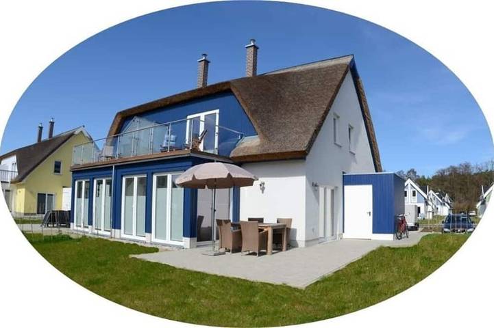 Ferienhaus für 6 Personen, mit Balkon und Garten sowie Sauna