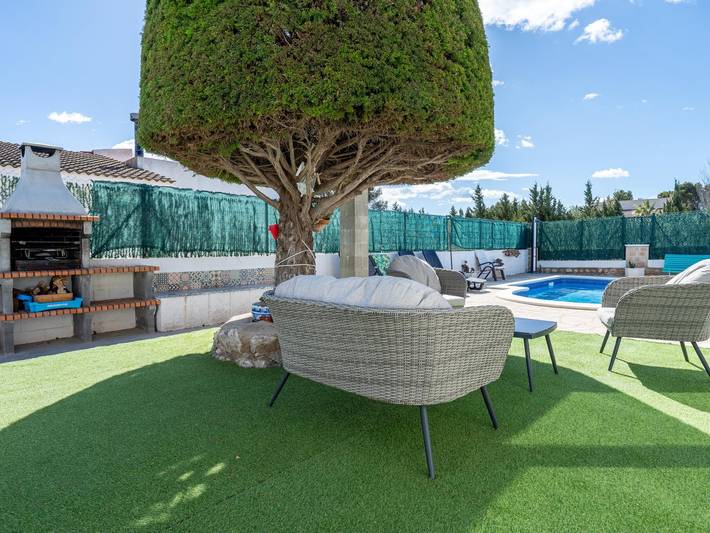 House private pool and barbecue pet friendly in Platja de Calafat (Terres de l'Ebre), l'Ametlla de Mar