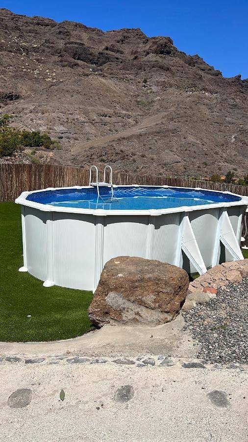 Ganze Wohnung, Casa rural con baño adaptado y piscina en Mogán in El Molino de Viento, Mogán