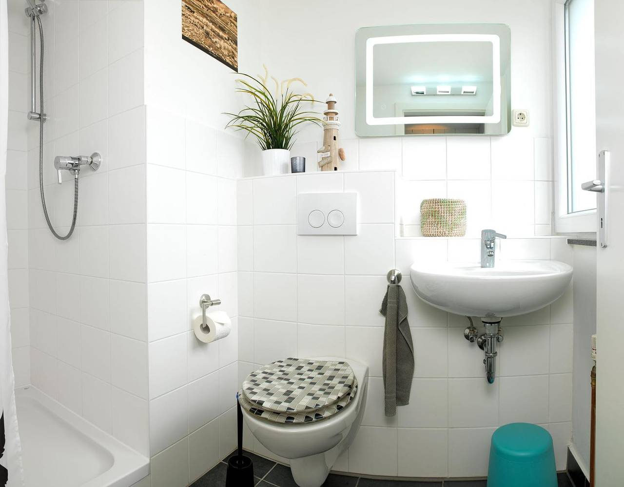 Ganze Wohnung, Ferienhaus Gaude Tiet mit Garten für 2 Personen in Kirchdorf (Poel), Nordwestmecklenburg (Wismar und Umgebung)