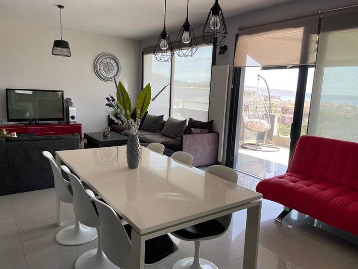 Villa für 8 Personen, mit Pool und Ausblick sowie Garten, mit Haustier auf Thassos - 4