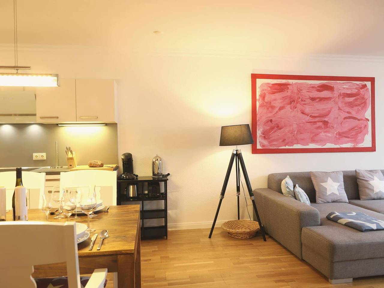 Ganze Wohnung, Zentrales First-Class-Appartement „Strandstraße 6“ für 3 Personen in Westerland in Westerland, Sylt (Gemeinde)