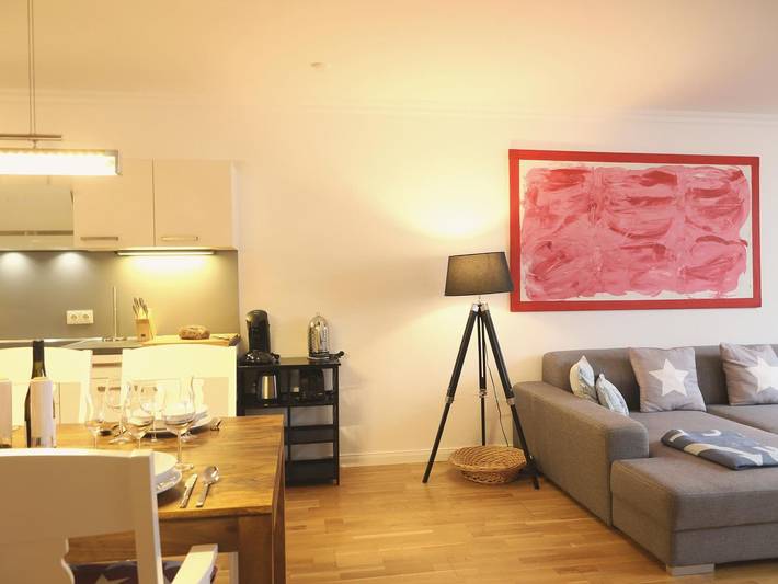 Ganze Wohnung, Zentrales First-Class-Appartement „Strandstraße 6“ für 3 Personen in Westerland in Westerland, Sylt (Gemeinde)