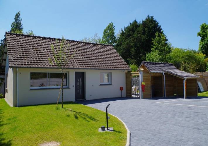 Maison de vacances pour 4 personnes, avec jardin