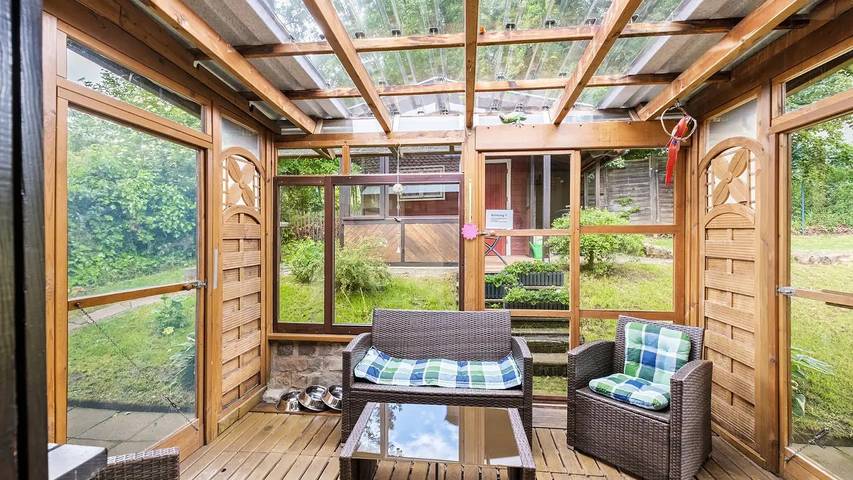 Bungalow für 5 Personen, mit Garten, mit Haustier