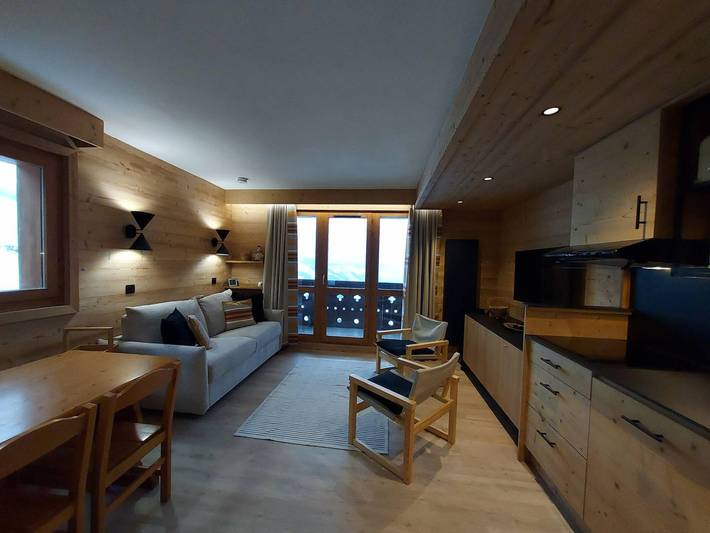Gîte pour 8 personnes, avec balcon, animaux acceptés à Les Avanchers-Valmorel - 2