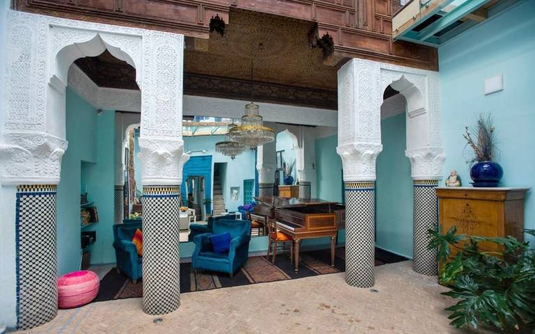 Chambre d’hôte pour 2 personnes, avec sauna ainsi que vue et terrasse dans Fes Al Bali - 4