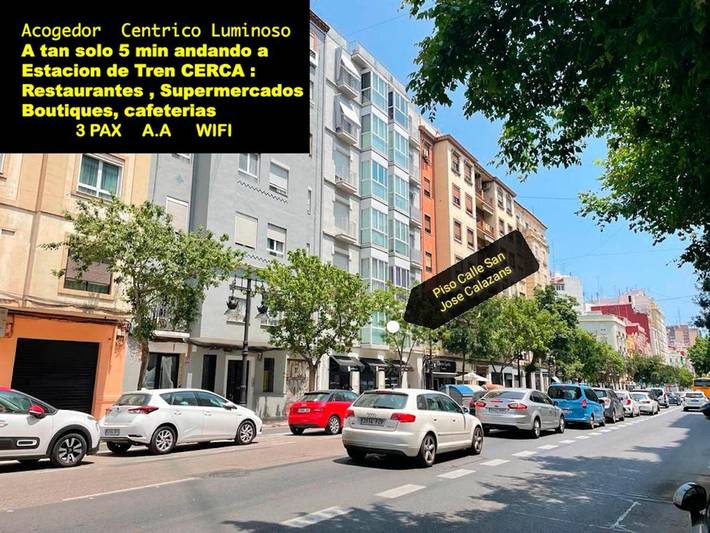 Apartamento de vacaciones para 3 personas, con vistas y balcón - 1