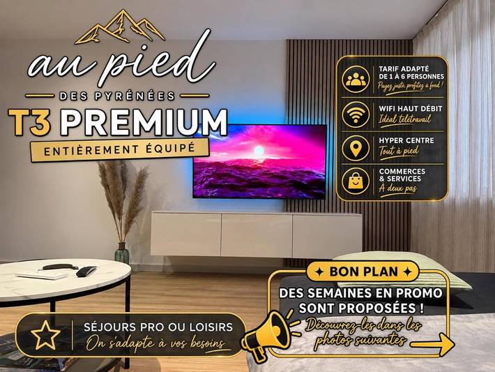Appartement de vacances pour 6 personnes