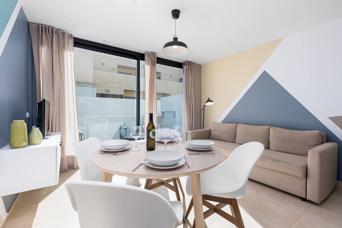 Ganze Wohnung, Ferienwohnung für 3 Personen mit Terrasse in El Cotillo, La Oliva