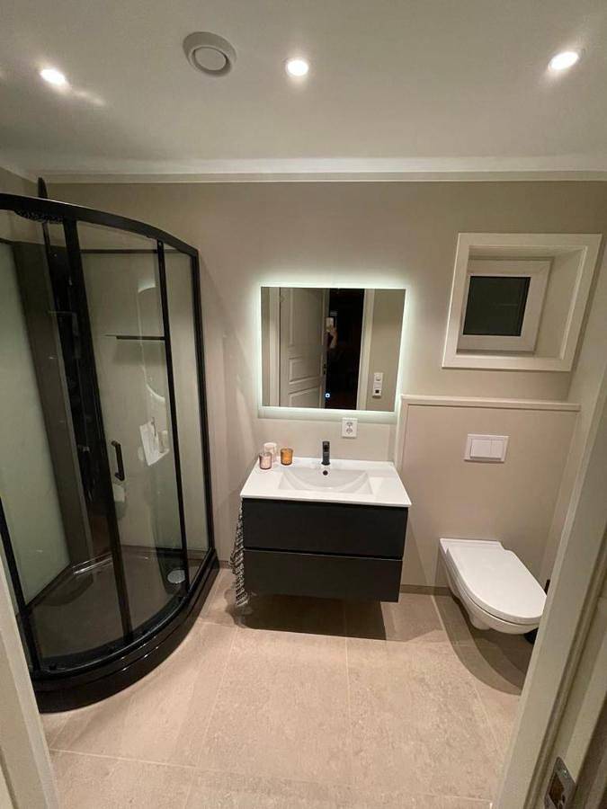 Ferienwohnung für 5 Personen, mit Balkon und Terrasse sowie Seeblick und Ausblick in Kristiansund - 3