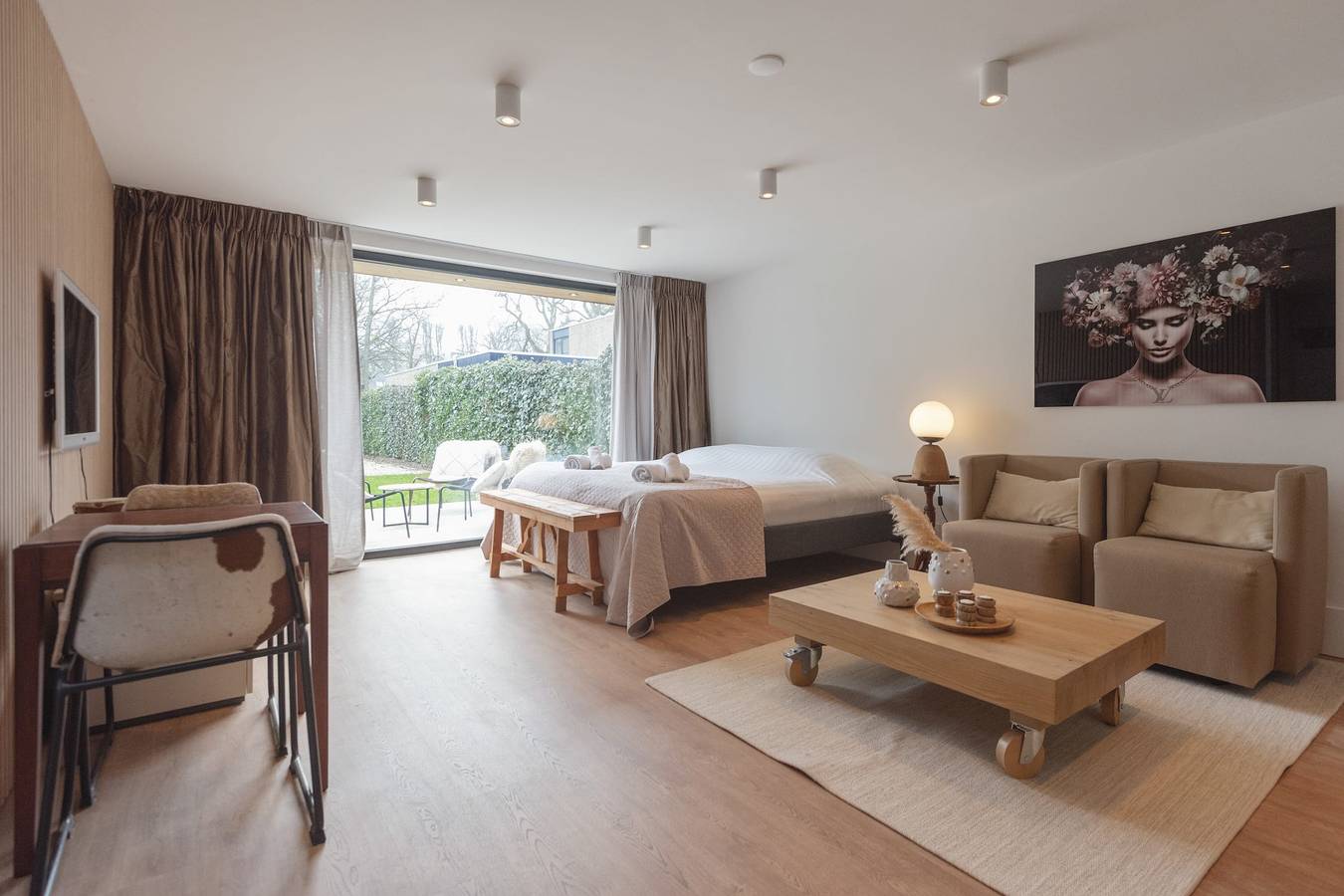 Gehele studio, Studio Campo in Nederlandse Noordzeekust