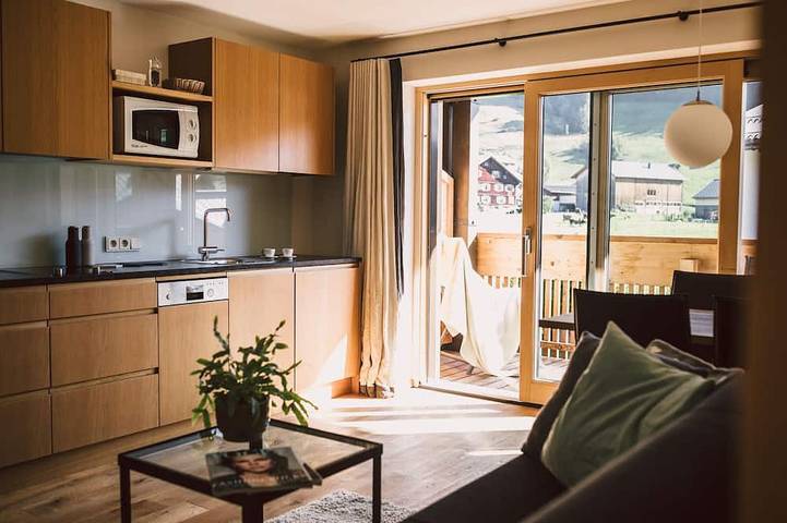 Apartment for 2 people, with garden in Au