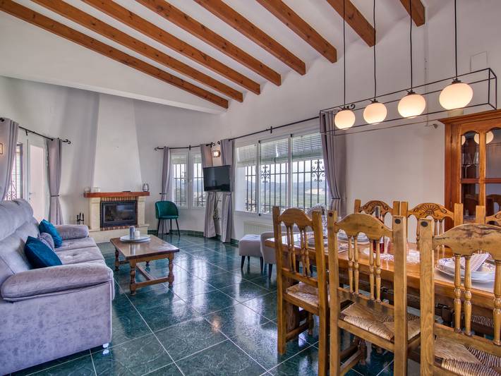 Ferienhaus für 6 Personen, mit Garten und Ausblick in Dénia - 4