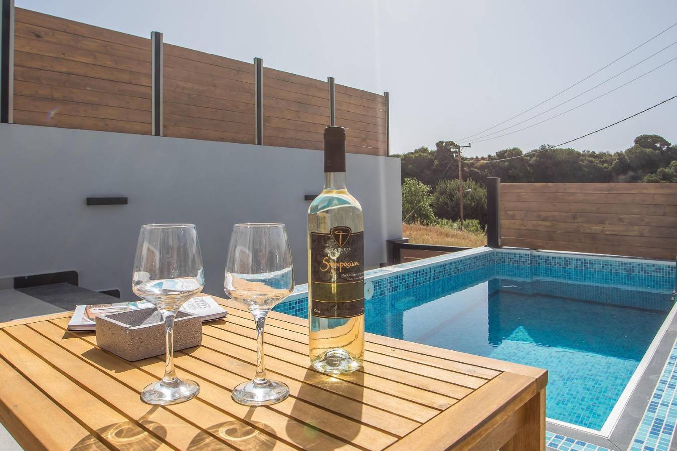 Armonikon Pool Villa 2 in Rhodos City, Rhodes