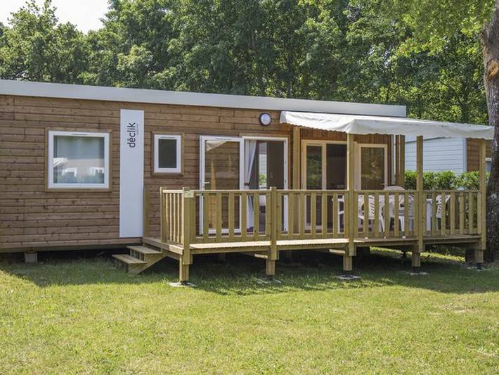 Camping voor 6 personen, met zwembad en terras, met huisdier in Royan