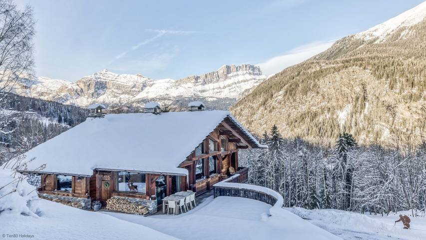 Chalet pour 10 personnes, avec balcon et jardin à Les Houches