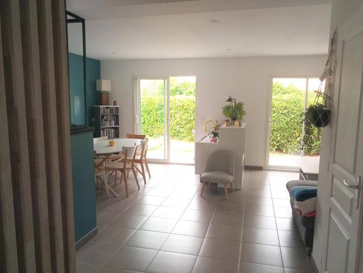 Maison de vacances pour 4 personnes, avec Terrasse et Jardin ainsi que Piscine et Vue