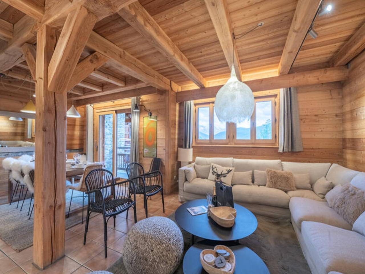 Appartement entier, Chalet à l'Alpe d'Huez avec accès direct aux pistes in Huez, Parc national des Écrins