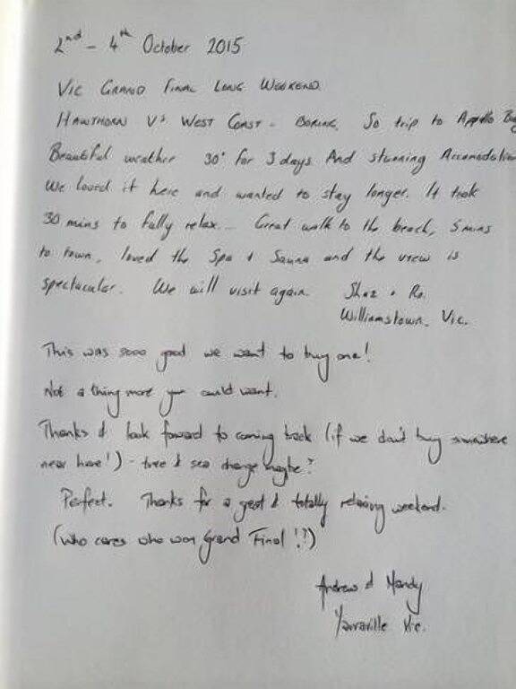 Apollo's View Unterkunft in Skenes Creek, Colac Otway Shire