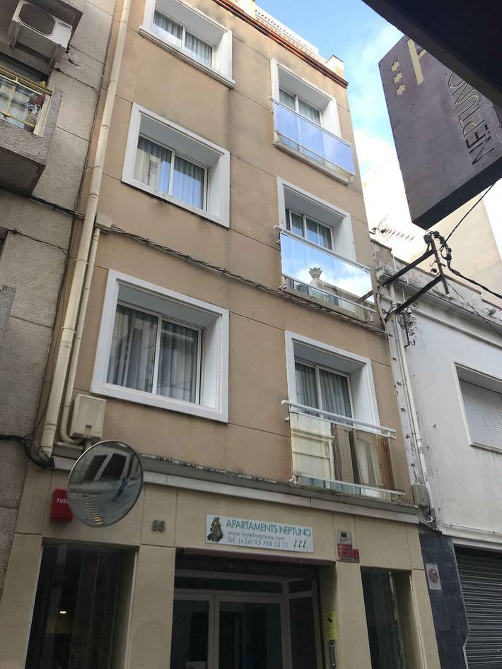 Apartamento vacacional con aire acondicionado in Calella, Costa del Maresme