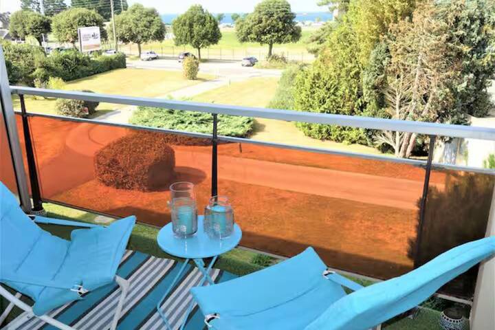 Ferienwohnung für 4 Personen, mit Balkon und Garten in Dinard