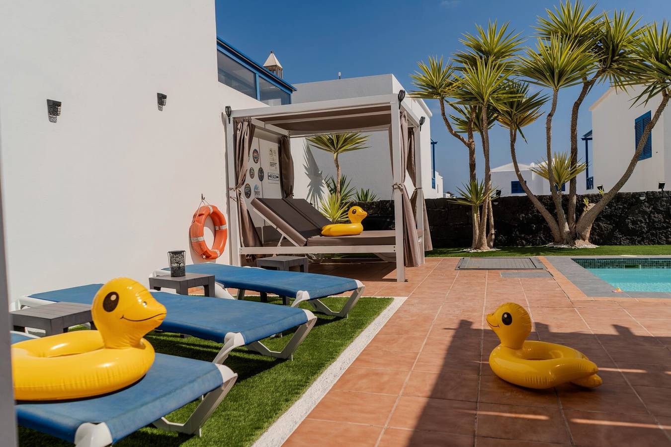 Casa de férias 'Casa De Pato' com terraço privado, jardim privado e Wi-Fi in Blanca Beach, Yaiza