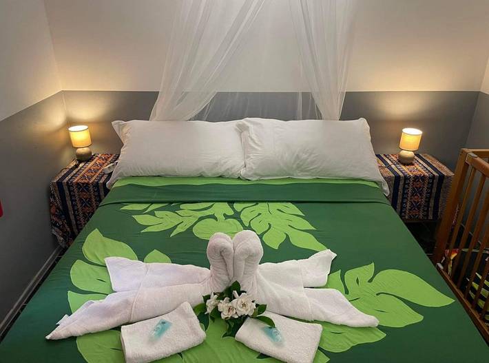 Gîte pour 6 personnes, avec terrasse et jardin dans Polynésie française - 2